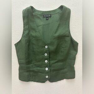 Jcrew slim fit Linen Vest